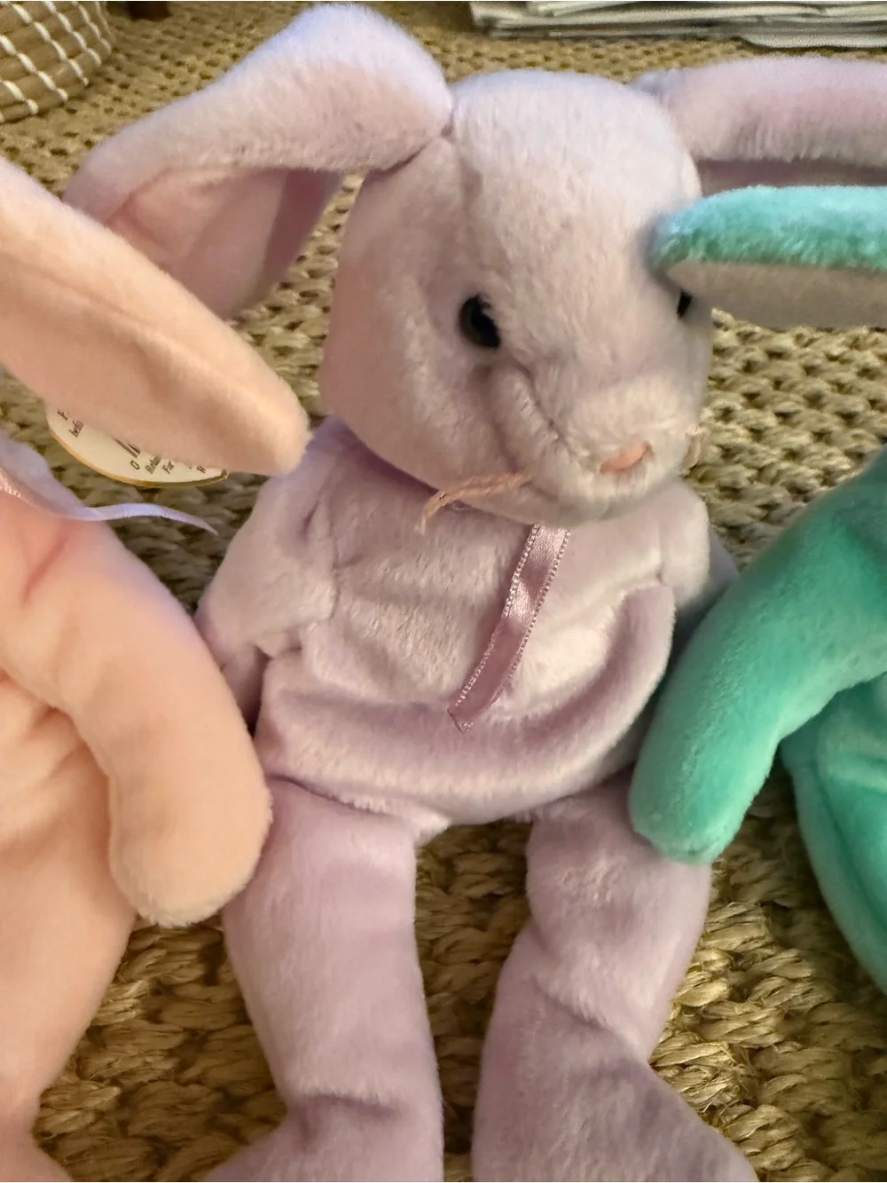 Ty beanie baby bunny collection - w tags. MWMT